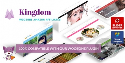 Kingdom v3.9.2 - шаблон аффилированного маркетинга Amazon WordPress