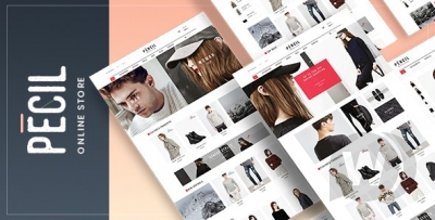 Pecil v1.2.0 - шаблон магазина одежды WordPress