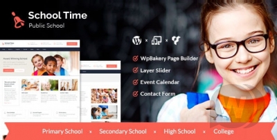 School Time v2.1.0 - современная образовательная тема WordPress