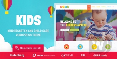 Kids v1.1.5 - детский шаблон WordPress