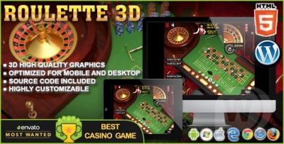 3D Roulette - HTML5-Игра для Онлайн-Казино