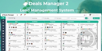 Deals Manager 2.0 CRM