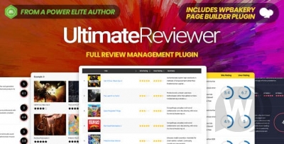 Ultimate Reviewer v2.8.1 - аддон обзоров для WPBakery Page Builder