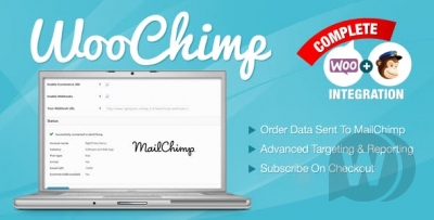 WooChimp v2.2.6 - интеграция MailChimp в WooCommerce 