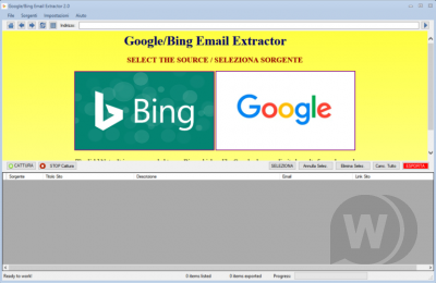 Google/Bing Email Extractor 4.2.0 + Patch