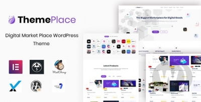 ThemePlace v1.1.4 - магазин цифровых товаров WordPress