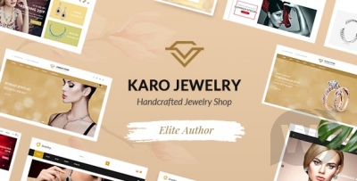 Karo v1.1.8 - магазин украшений ручной работы WooCommerce WordPress