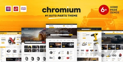 Chromium v1.3.28 - шаблон интернет-магазина автозапчастей WordPress