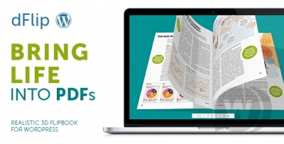 Плагин dFlip PDF FlipBook WordPress Plugin v1.5.6