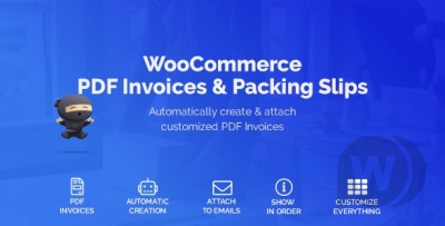 Плагин WooCommerce PDF Invoices & Packing Slips v1.4.5