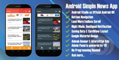 Arthur Android Simple News App v2.2 - новостное приложение Android
