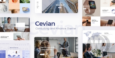Cevian v1.2 - бизнес шаблон WordPress