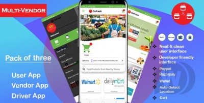 Multi Vendor Grocery Android App with Backend v1.0.1