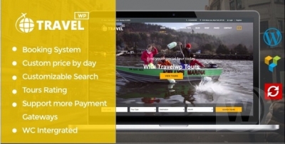 TravelWP v1.6.5 - туристический шаблон WordPress