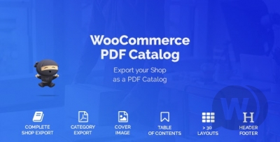 WooCommerce PDF Catalog v1.11.5 - каталог товаров PDF WordPress