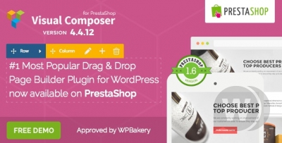 Модуль Visual Composer: Page Builder for Prestashop v4.4.18