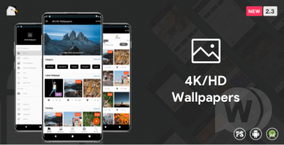 4K/HD Wallpaper Android App v3.2 - Android приложение обоев