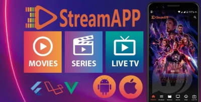 StreamApp v1.1 - приложения онлайн просмотра видео Flutter SDK
