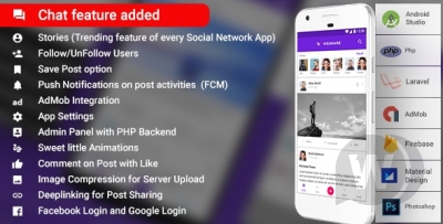 WeShare v2.0 - Android-приложение для социальных сетей