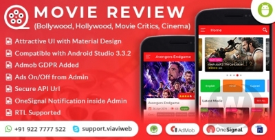 Android Movie Review App v1.0 - Android приложение рецензий к фильмам