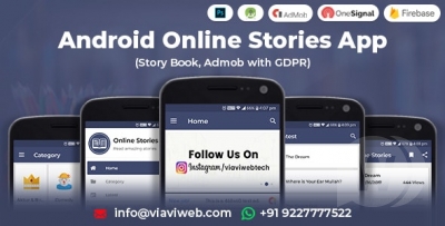 Android Online Stories App v1.1 - приложение рассказов Android