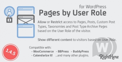 Pages by User Role for WordPress 1.5.0
