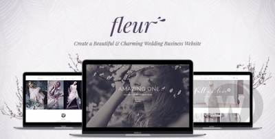 Fleur v2.0.1 - свадебный шаблон WordPress