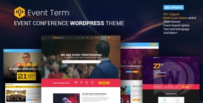 Event Term v4.0.7 - тема WordPress конференции