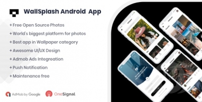 WallSplash v1.0 - Android приложение обоев