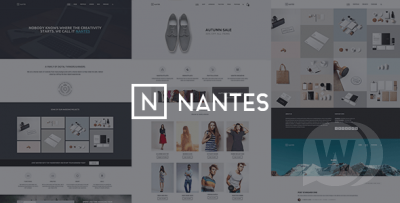 Nantes v1.75 - креативная корпоративная тема WordPress