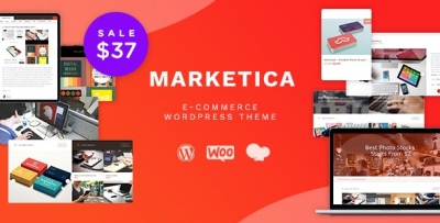 Marketica v4.6.3 - шаблон электронной коммерции для WordPress