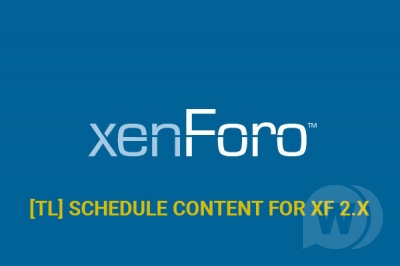 [tl] Schedule Content for XF 2.x 1.0.9