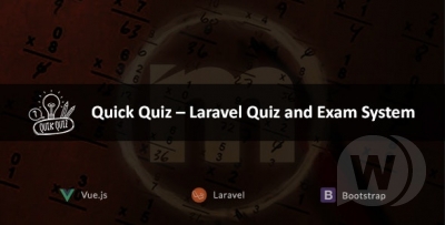 Quick Quiz v2.2 - скрипт викторин и экзаменов Laravel