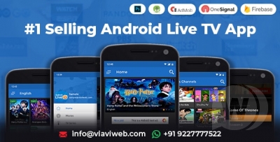 Android Live TV with Material Design (01 August 2019) - онлайн ТВ для Android