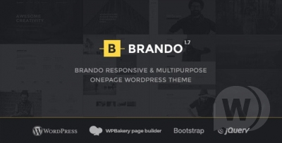 Brando v1.7.5 NULLED - универсальный лендинг шаблон WP
