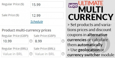 WooCommerce Ultimate Multi Currency Suite v1.12.1