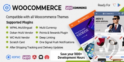 Ionic Woocommerce v3.0.6 NULLED - универсальное мобильное приложение iOS & Android для электронной коммерции