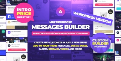Asgard Messages Builder v1.1.0 - плагин для социальных сетей WP