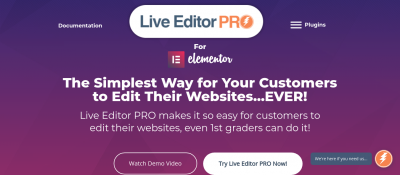 Live Editor PRO for Elementor v1.40 NULLED