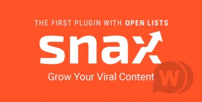 Snax v1.79 - конструктор вирусного контента WordPress