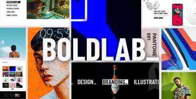 Boldlab v2.4 NULLED - шаблон для креативного агентства WP
