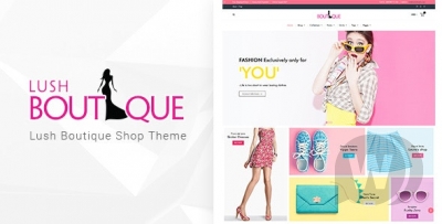 Lush Boutique v1.5 - шаблон магазина одежды WP