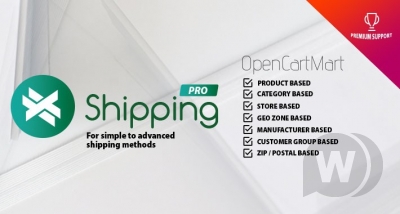 X-Shipping Pro 3.2.2 - расширенный модуль доставки OpenCart 