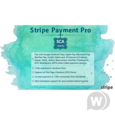 Модуль Stripe Payment Pro (SCA-ready) v4.1.5