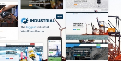 Industrial v1.6.0 - фабричный бизнес WordPress тема