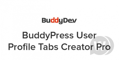 BuddyPress User Profile Tabs Creator Pro v1.2.3