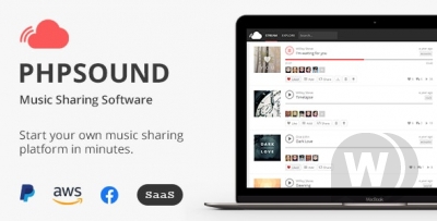 phpSound v6.6.0 NULLED - платформа для обмена музыкой