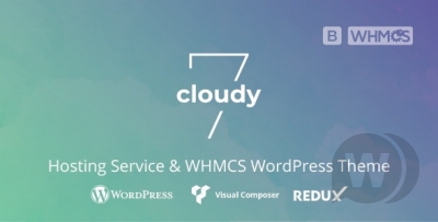 Cloudy 7 v1.0 - шаблон хостинга WHMCS WordPress