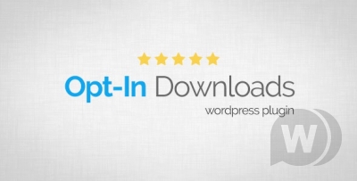 Opt-In Downloads v4.04 - скачивание после подписки WordPress