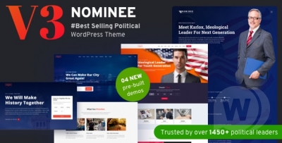 Nominee v3.3 - политическая тема WordPress